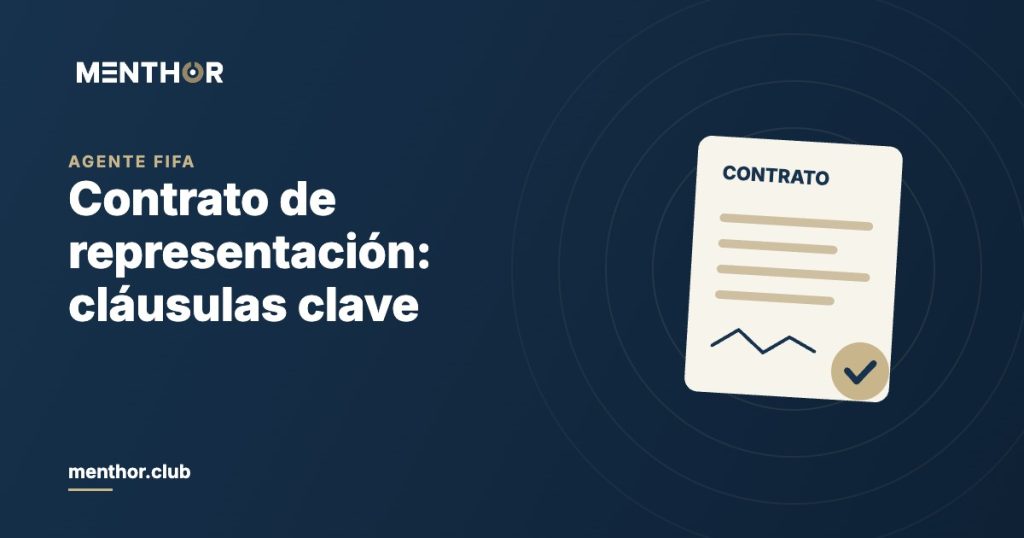Contrato de representación con un futbolista: cláusulas clave del FFAR