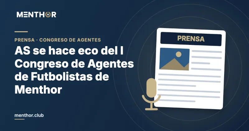 Diario AS se hace eco del I Congreso de Agentes de Futbolistas
